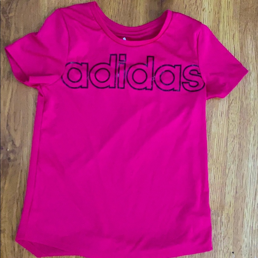 Pink Adidas T-shirt
